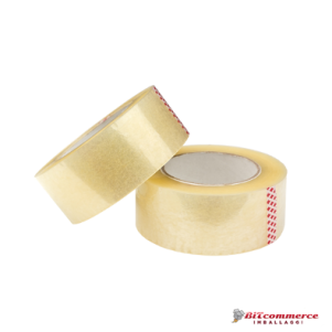 NASTRO ADESIVO PVC TRASPARENTE 50MMX66MTL