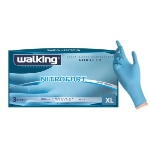 GUANTI IN NITRILE NITROFORT TAGLIA XL CF100PZ