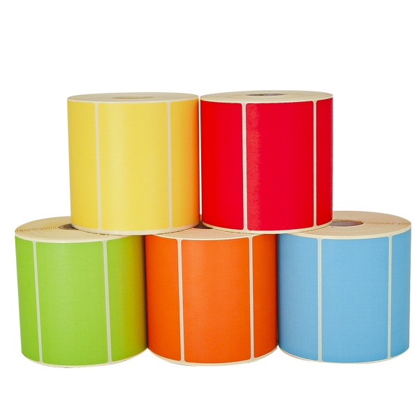 ETICHETTE A TRASFERIMENTO TERMICO COLORATE