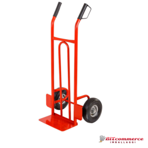 CARRELLO IN FERRO RUOTE PIENE PORTATA 250KG